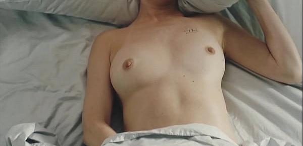  Judy Greer - Topless Masturbating in Kidding